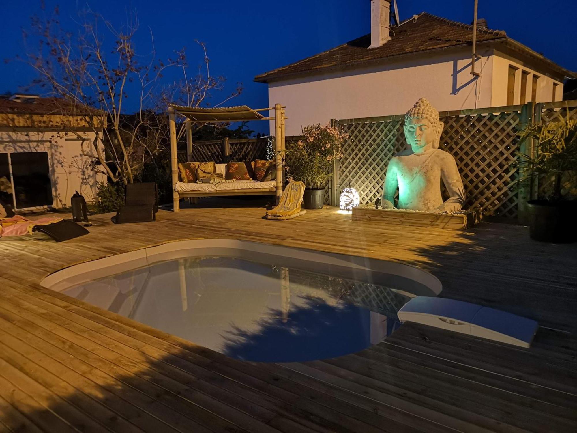 La Serenite Balinaise, Chambre Et Sdb Privee, Jardin , Piscine Et Jacuzzi En Saison, Pres De Chantilly, Parc Asterix Et Cdg Et Paris En 20' Орри-ла-Виль Экстерьер фото