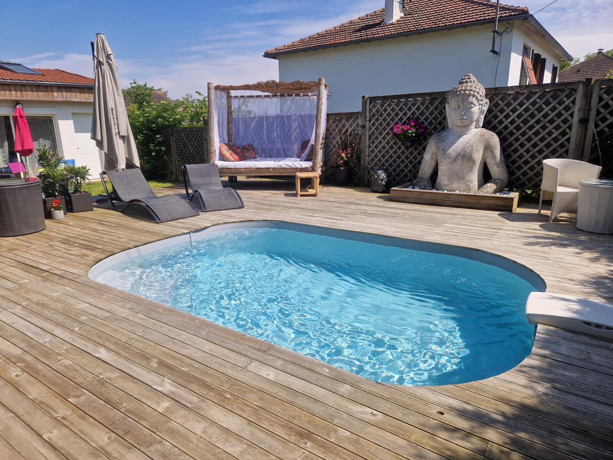 La Serenite Balinaise, Chambre Et Sdb Privee, Jardin , Piscine Et Jacuzzi En Saison, Pres De Chantilly, Parc Asterix Et Cdg Et Paris En 20' Орри-ла-Виль Экстерьер фото