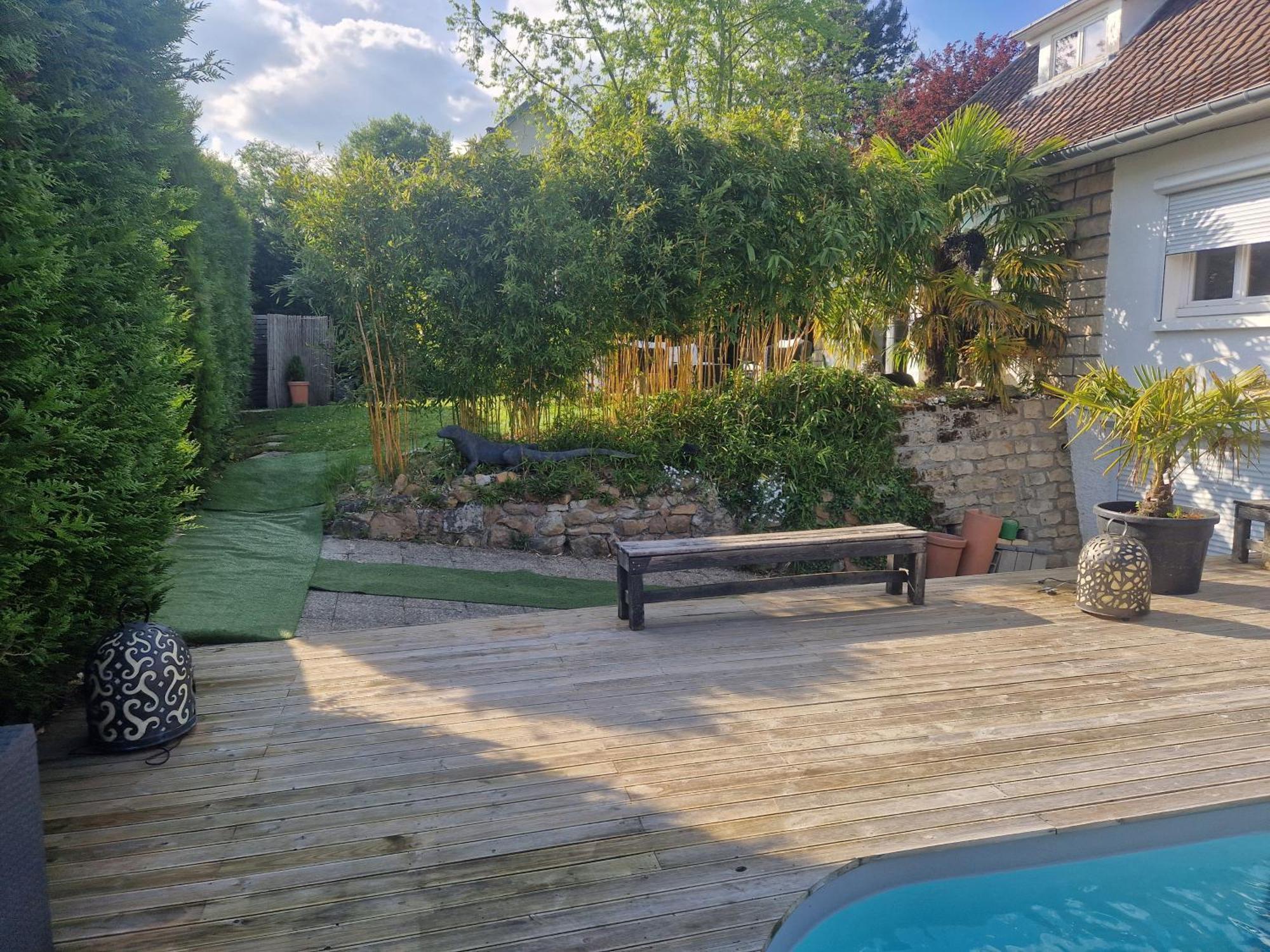 La Serenite Balinaise, Chambre Et Sdb Privee, Jardin , Piscine Et Jacuzzi En Saison, Pres De Chantilly, Parc Asterix Et Cdg Et Paris En 20' Орри-ла-Виль Экстерьер фото